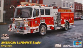 '02 American LaFrance Eagle Fire Pumper -- Plastic Model FIretruck Kit -- 1/25 Scale -- #02506